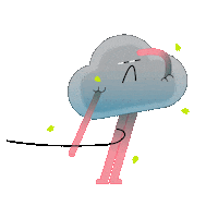 Wind Storm Fall Sticker by Met Office weather