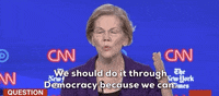 Elizabeth Warren GIF by GIPHY News