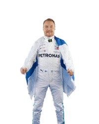 Valtteri Bottas Win Sticker by Mercedes-AMG Petronas Motorsport