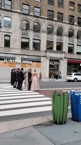 MTA Not Amused as Wedding Party Poses for Photos on Fifth Avenue