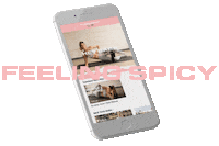 Movementbymk feeling spicy movementbymk mbm app movement by mk app Sticker