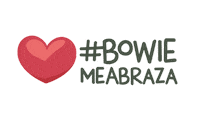 Bowie Abrazo Sticker by Rosatel