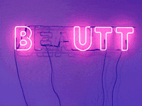 neon eat GIF