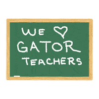 Teacher Appreciation Teachers Sticker by University of Florida