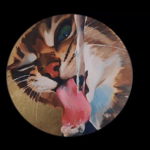 annapavlovapaint art animal painting giphycreatortest GIF