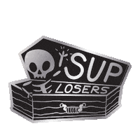 Halloween Skeleton Sticker by Hot Topic