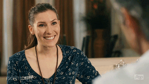 Pop Tv Smile GIF by Schitt's Creek