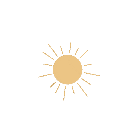 Loulcreates sun sunshine shining sunlight Sticker
