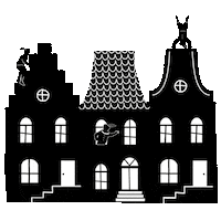 December Intocht Sticker by Zoedt.NL