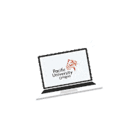 Computer Laptop Sticker by Pacific University