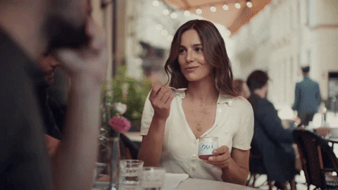 adweek giphygifmaker cafe bored french GIF