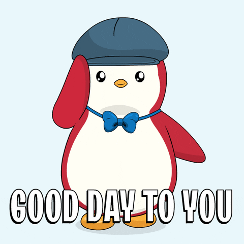 Have A Good Day GIF by Pudgy Penguins