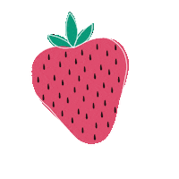 Fruit Strawberry Sticker