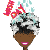 KAFIKAFICO hair haircare naturalhair blackgirl Sticker
