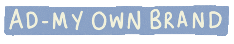 Own Brand Ad Sticker by Poppy Deyes