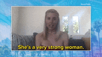 She's A Very Strong Woman