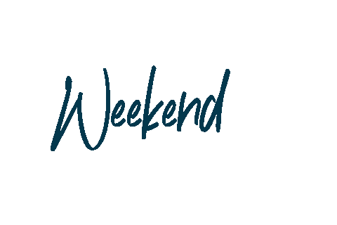 Weekend Sticker by Lisa Matla
