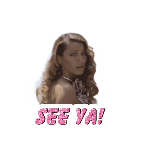 See Ya Smile Sticker by Blake Lively Fan