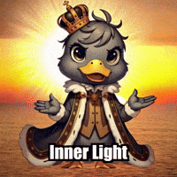 Inner Peace Royalty GIF by sirduckbeth
