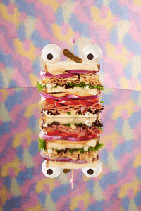 linneabullion yummy delicious silly goofy GIF
