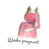 budenasvic happy family mom pregnant Sticker