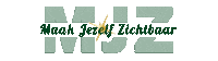 Maakjezelfzichtbaar logo mjz maak jezelf zichtbaar maakjezelfzichtbaar Sticker