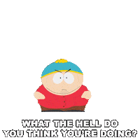 What The Hell Wtf Sticker by South Park