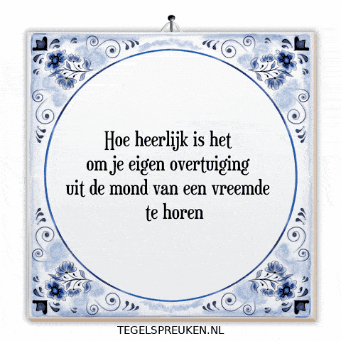Wijsheid Spreuk GIF by Tegelspreuken.nl
