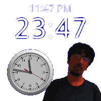 11 Pm Sticker