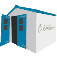 grandhotelopduin wellness hotel sauna strand Sticker