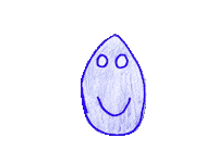 Ghost Drop Sticker by Beam it Up