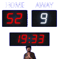 9 Away Sticker
