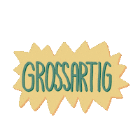 Herz4Druck grossartig jeah Sticker