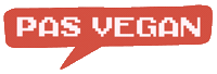 Notvegan Sticker