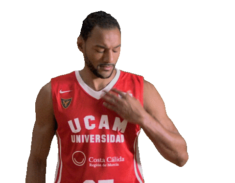 baloncesto rojas Sticker by UCAM Universidad