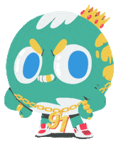 loop 2d Sticker by Yimbo