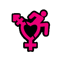 Heart Gay Sticker by Rebirth Garments