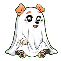 Dog Halloween Sticker