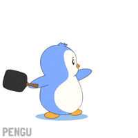 Go Ping Pong GIF by Pudgy Penguins