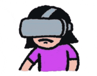 Sad Virtual Reality GIF by Preneura