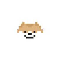 Pixel Dogs Sticker