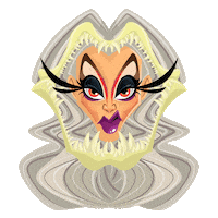 jibranvargas gay pride makeup lgbt Sticker