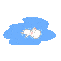 Art Swimming Sticker