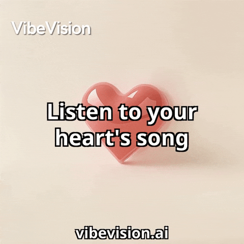 Heart Love GIF by VibeVision