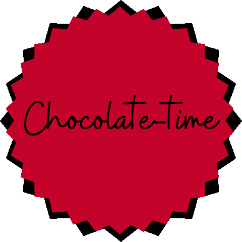 Heart Chocolate Sticker by Roodkapjes Zoete Inval