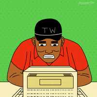 tiger woods golf GIF by Animation Domination High-Def