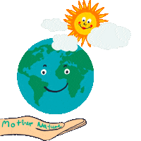 Climate Change Smile Sticker