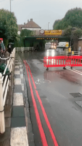 Heavy Rains Cause Widespread Flooding in London