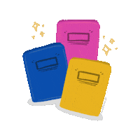 Illustration Book Sticker
