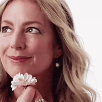 Flower Girl Hello GIF